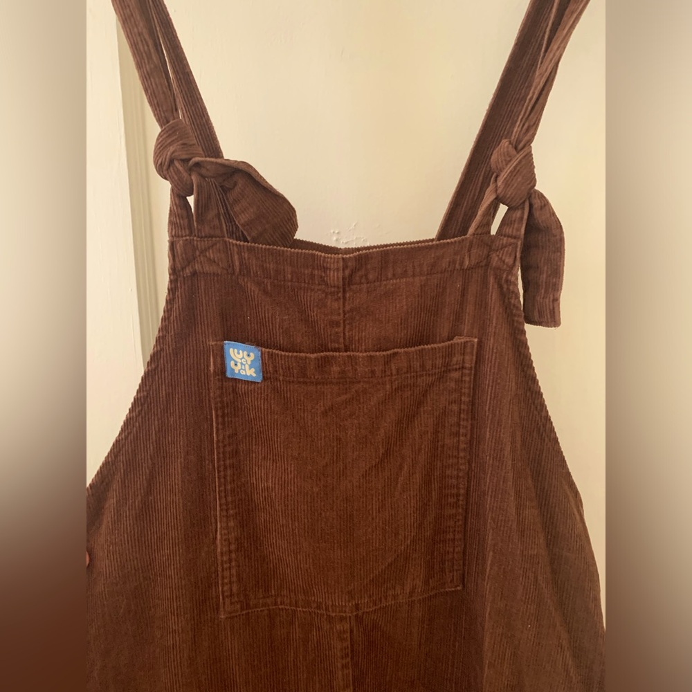 Lucy & Yak brown corduroy overalls - Picture 4 of 8